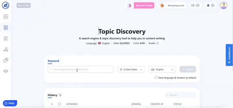 Putting content writing in WriterZen's Topic Discovery